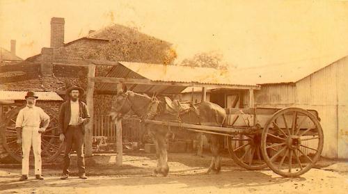 Henry Tasker 8437 with son and horse (Photo: cobby1954)